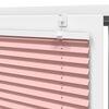 vidaXL Pleated Blind Pink 95x150 cm Fabric Width 94.4 cm Polyester