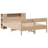 vidaXL Bookcase Bed without Mattress 140x200cm Solid Wood Pine