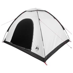 vidaXL Camping Tent with Roof White Blackout 275 x 215 x 125 cm