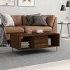 vidaXL Coffee Table Brown Oak 90x50x36.5 cm Engineered Wood
