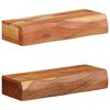 vidaXL Wall Shelves 2 pcs 40x17x8 cm Solid Wood Acacia
