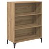 vidaXL Highboard Artisan Oak 69.5 x 34 x 180 cm Engineered Wood