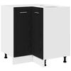 vidaXL Hanging Cabinet Black Oak 75.5 x 75.5 x 80.5 cm Engineered Wood