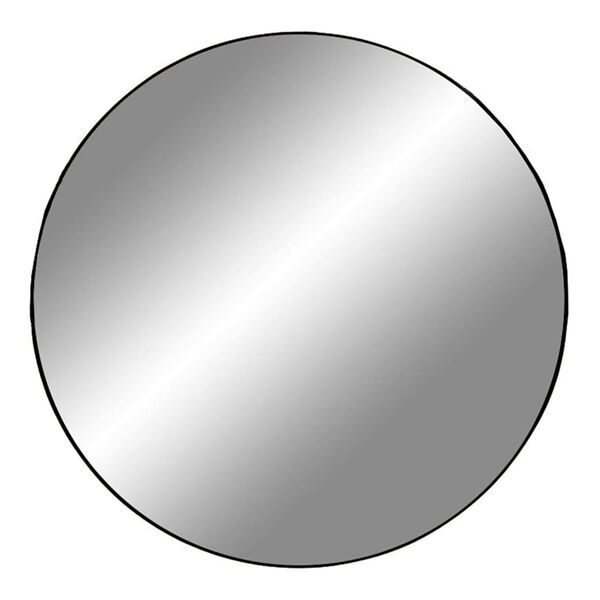 House Nordic Round Mirror Daisy Black