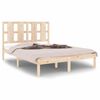 vidaXL Bed Frame without Mattress 135x190 cm Double Solid Wood