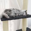vidaXL Cat Tree with Sisal Scratching Posts Dark Grey 155 cm