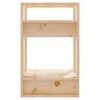 vidaXL Book Cabinet/Room Divider 41x35x57 cm Solid Wood Pine