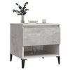 vidaXL Side Table Concrete Grey 50x46x50 cm Engineered Wood