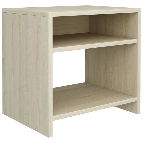 vidaXL Bedside Cabinet Sonoma Oak 40x30x40 cm Engineered Wood