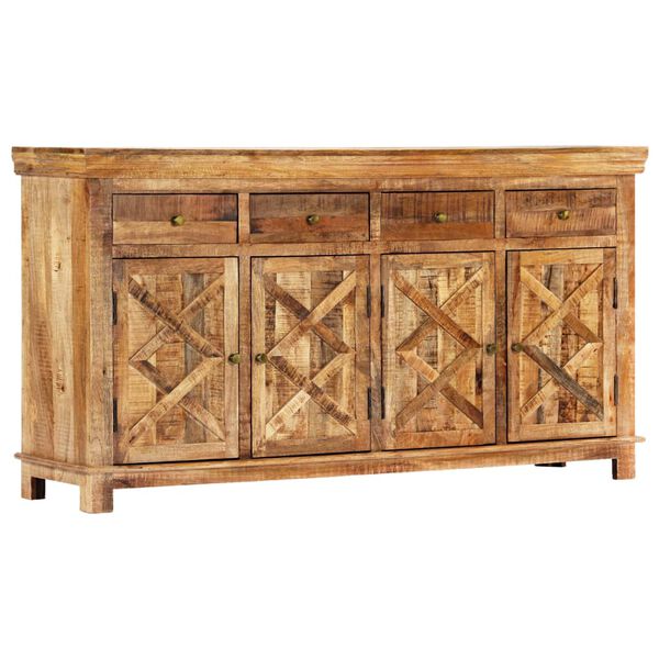 vidaXL Sideboard with 4 Drawers 160x40x85 cm Solid Mango Wood