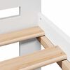 vidaXL Bed frame without Mattress White 140x200 cm Solid Wood Pine