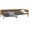 vidaXL Day Bed without Mattress Honey Brown Solid Wood Pine 80x200 cm