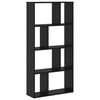 vidaXL Book Cabinet Black Oak 60 x 20 x 102.5 cm Engineered Wood
