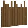 vidaXL Wall Headboard Honey Brown 95.5x3x80 cm Solid Wood Pine