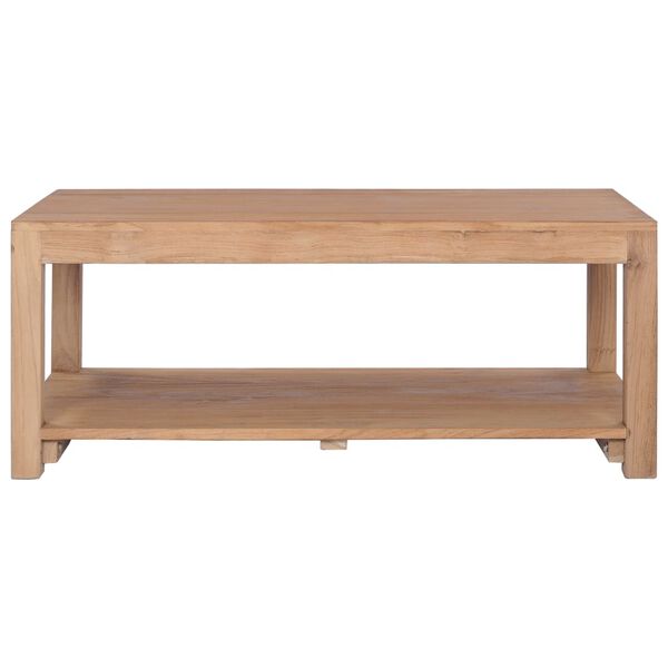 vidaXL Coffee Table 100x50x40 cm Solid Teak Wood