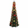 vidaXL Artificial Christmas Tree with 150 LEDs Green 180 cm PVC