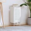 vidaXL Cabinet Door Louvred Design White 61.5x29.5 cm