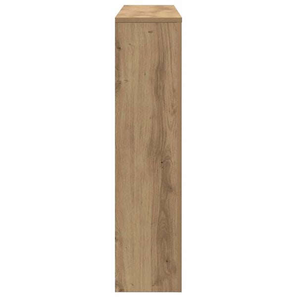 vidaXL Radiator Cover Artisian Oak 175x20x82 cm Engineered Wood