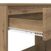 vidaXL Desk with Drawer Artisan Oak 100 x 50 x 78 cm Engineered Wood
