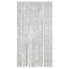 vidaXL Fly Curtain Grey 100x230 cm Chenille