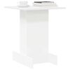 vidaXL End Table White 44.5 x 45 x 55 cm Engineered Wood