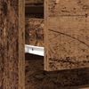 vidaXL Bedside Cabinet Old Wood 40 x 35 x 70 cm Engineered Wood