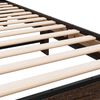 vidaXL Bed Frame without Mattress Brown Oak 90x190 cm Single