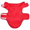 vidaXL Dog Raincoat with Reflective Strips Polyester Red XXS