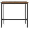 vidaXL Table Old Wood 100 x 50 x 90.5 cm Engineered Wood and Steel