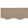 vidaXL Awning Replacement Fabric Beige 280 x 195 cm Polyester