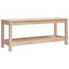 vidaXL Garden Bench 108x35x45 cm Solid Wood Pine
