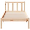 vidaXL Extra Long Bed Frame without Mattress 90x210 cm Solid Wood Pine