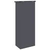 vidaXL Parcel Drop Box with Door Anthracite 44.5 x 29 x 110.5 cm Steel