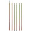 vidaXL Telescopic Tent Poles with Length of 170-255 cm 2 pcs Galvanised Steel