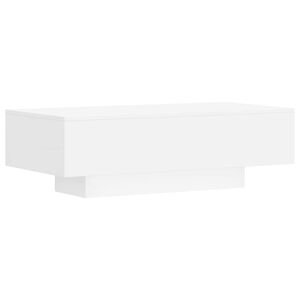 vidaXL Coffee Table White 100x49,5x31 cm Engineered Wood