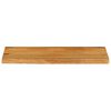 vidaXL Table Top Live Edge 70x30x2.5 cm Solid Wood Mango