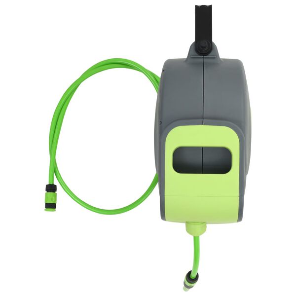 vidaXL Automatic Retractable Water Hose Reel Wall Mounted 30+2 m