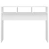 vidaXL Console Table White 105x30x80 cm Engineered Wood