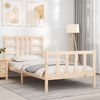 vidaXL Bed Frame without Mattress 90x200 cm Solid Wood Pine