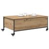 vidaXL Coffee Table Artisan Oak 91 x 55 x 32 cm Engineered Wood