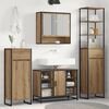 vidaXL Bathroom Cabinet Artisian Oak 40 x 30 x 100 cm Engineered Wood