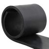 vidaXL Rubber Edge for Snow Plow Black 80x15x1 cm