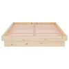 vidaXL Bed Frame without Mattress Solid Wood Small Double