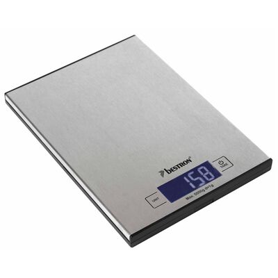 Bestron Electric Kitchen Scales AKS1000S Inox 5 kg