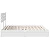 vidaXL Storage Bed with Headboard White 180 x 200 cm Engineered Wood