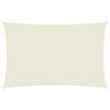 vidaXL Sunshade Sail Oxford Fabric Rectangular 2x5 m Cream
