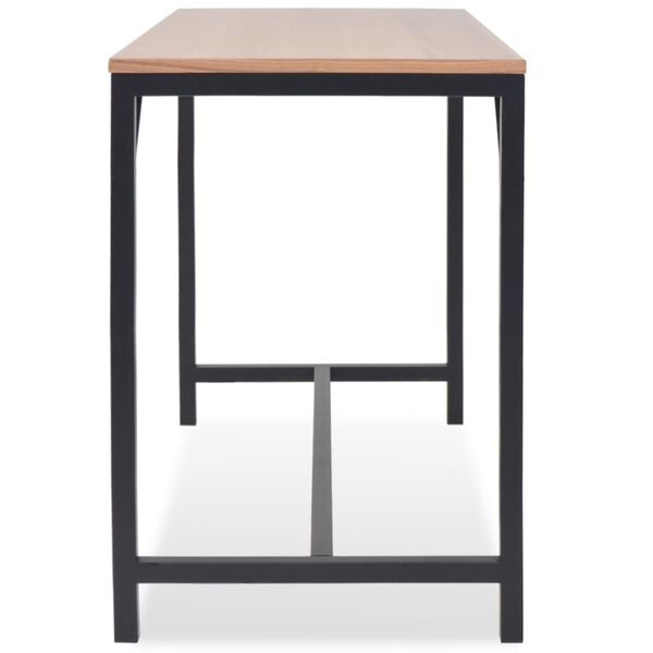 vidaXL Console Table Ash 119x53x79 cm