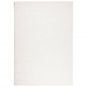 vidaXL Shaggy Rug PAMPLONA High Pile Modern Cream 120x170 cm