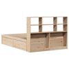 vidaXL Bed Frame without Mattress 140x190 cm Solid Wood Pine
