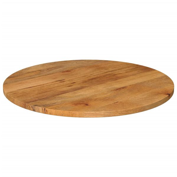 vidaXL Table Top &Oslash; 70x3.8 cm Round Solid Wood Mango